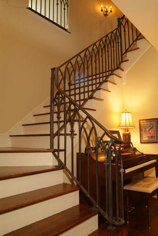 iron staircase