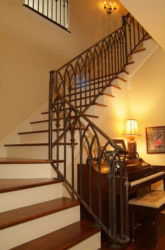 winding Iron Staircase