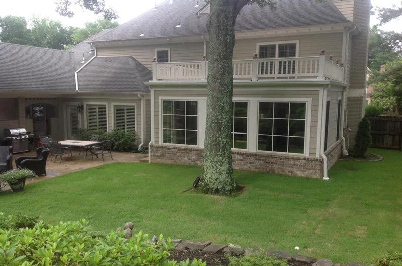 home exterior showing roof balcony